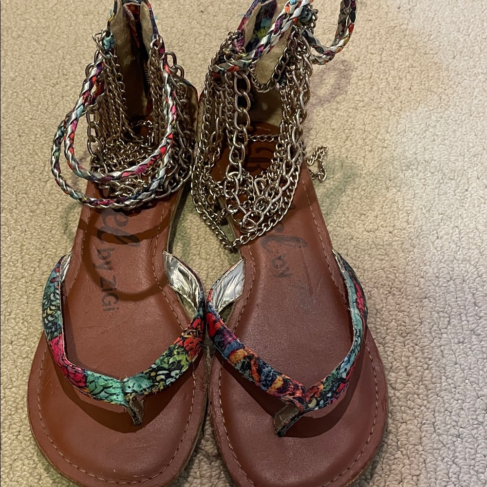 Rebel by ZiGi Women's Colorful Sandals - Picture 2 of 7